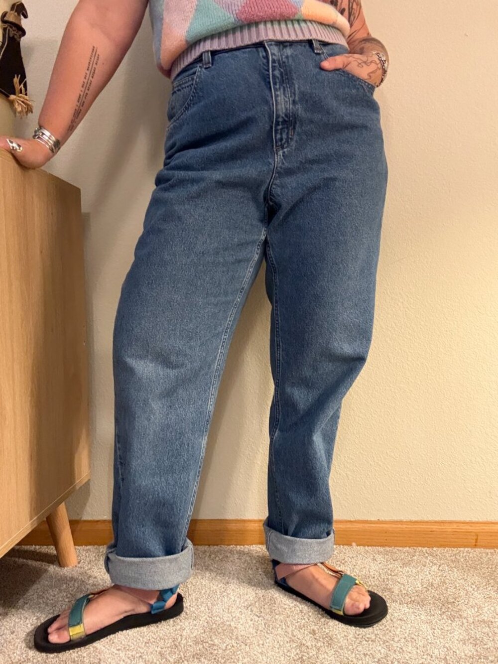 Vintage 90s Liz Claiborne High Rise Tapered Mom Jeans